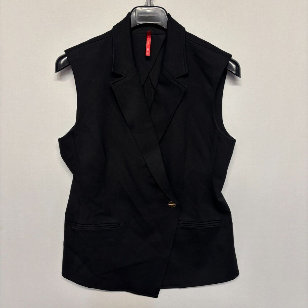 Spanx Women Ponte Perfect Tailored Vest Jacket Size XL X-Large C136 -26
